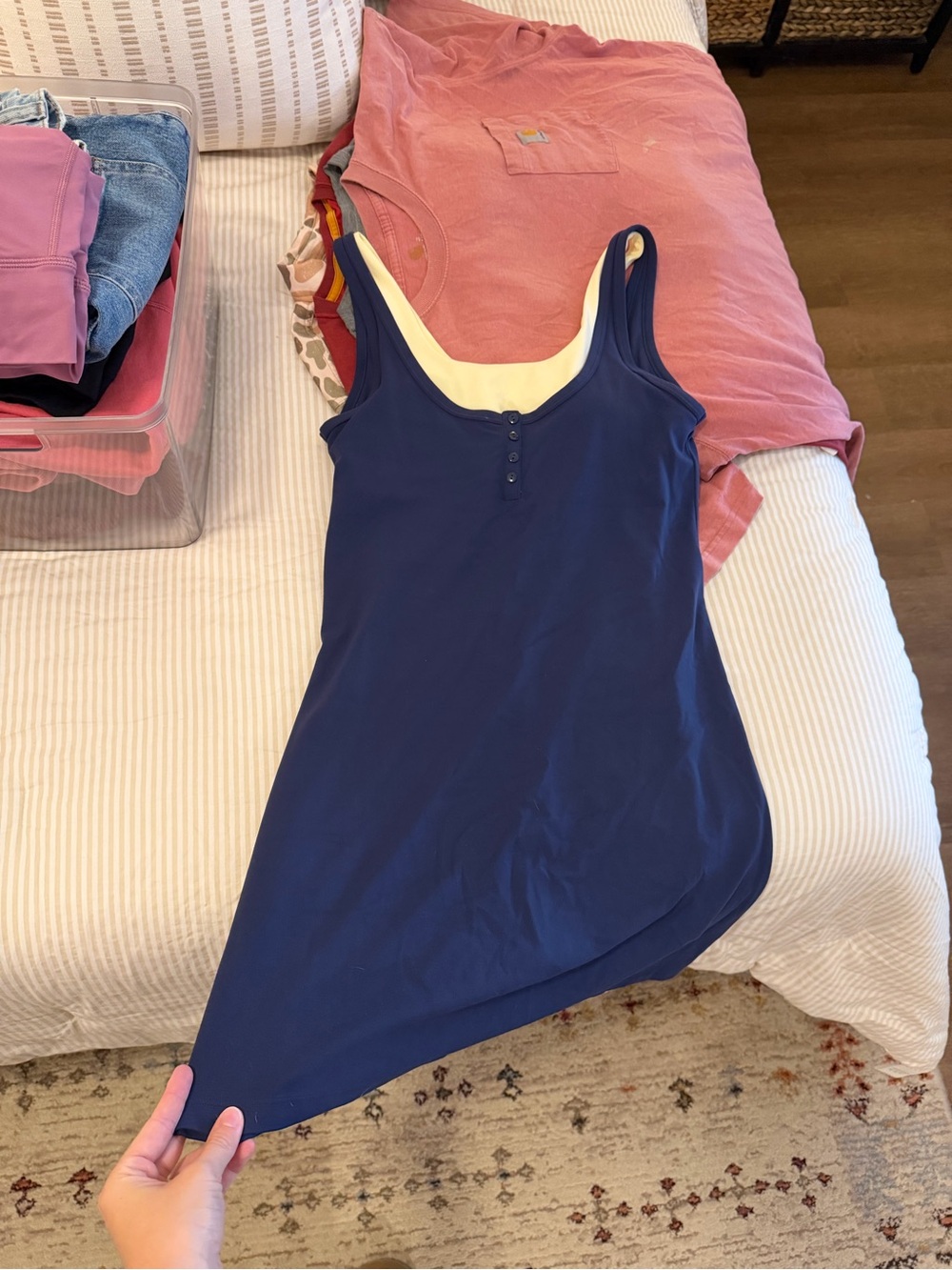 Abercrombie YPB Layered Dress